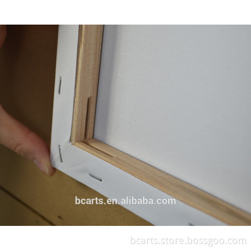 Wholesale customized painting canvas , stretcher cotton canvas for artist